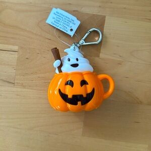 Sale! Bath & Body Works Pumpkin Latte w/ Whip Hand Sanitizer Holder